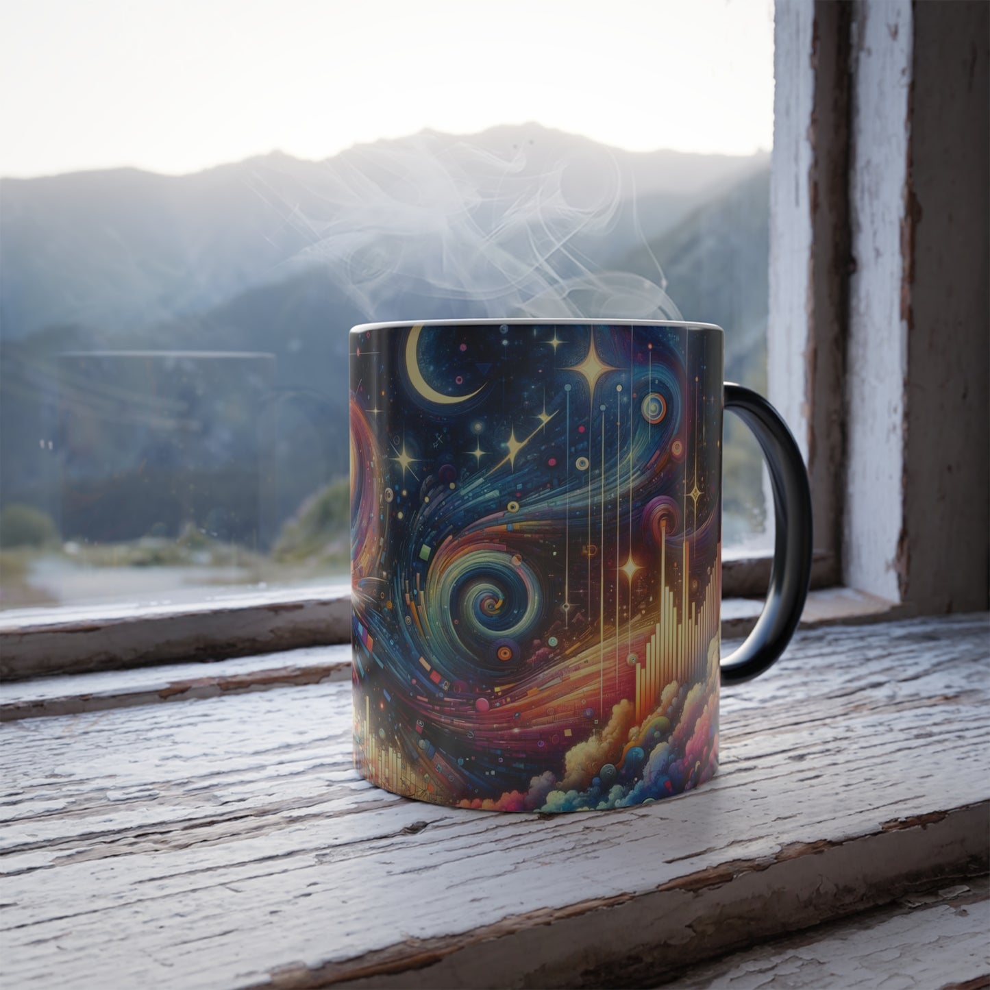 Stellar Echoes Morphing Mug, 11oz